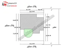 ساختمان دوبلکس 180 متری با ابعاد 12.5×14.24