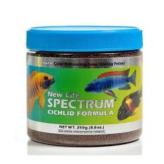 لوازم آکواریوم فروشگاه اوجیلال ( EVCILAL ) New Life Spectrum Cichlid Formula Fish Food 250 گرم – 1 میلی متر – کدمحصول 115198