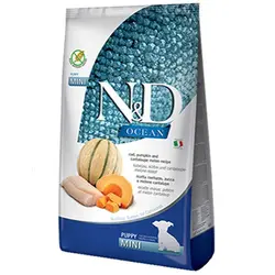 لوازم سگ فروشگاه اوجیلال ( EVCILAL ) ND Ocean Cod Fish کدو تنبل و خربزه غلات رایگان نژاد کوچک توله سگ غذای سگ 2.5 کیلوگرم – کدمحصول 396474