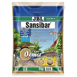لوازم آکواریوم فروشگاه اوجیلال ( EVCILAL ) ماسه آکواریوم نارنجی Jbl Sansibar 5 کیلوگرم – کدمحصول 407018