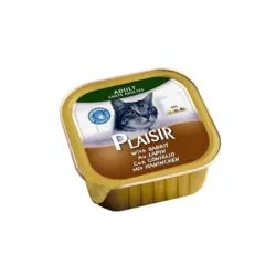 لوازم گربه برند زوو ( ZOO ) کنسرو گربه Plaisir Pate با گوشت خرگوش 100 گرم 16 قطعه – کدمحصول 170178