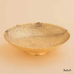 شیرینی خوری برنجی آنتیک مدل ژینوس