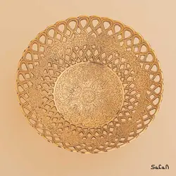 میوه خوری برنجی مشبک آنتیک مدل ونوس