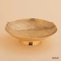 شیرینی خوری برنجی آنتیک مدل فرشته