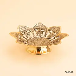 شیرینی خوری کوچک برنجی آنتیک مشبک