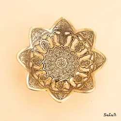 شیرینی خوری کوچک برنجی آنتیک مشبک