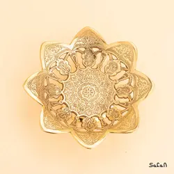 شیرینی خوری کوچک برنجی آنتیک مشبک