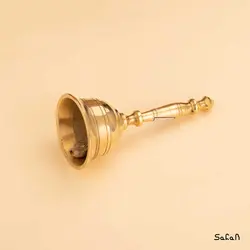 زنگوله برنجی طلایی هندی سایز 2