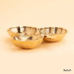 اردو خوری برنجی طلایی سه قلو