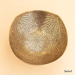 آجیل خوری برنجی هندی مدل سرو
