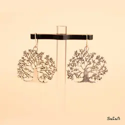 گوشواره برنجی سرو