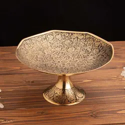 ست پذیرایی برنجی طلایی کد 307