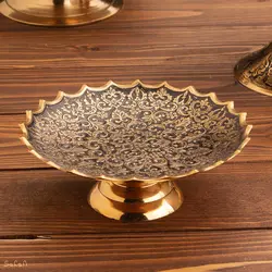 ست پذیرایی برنجی طلایی کد 307