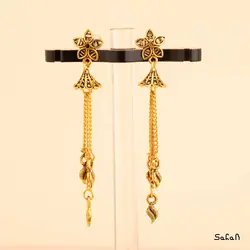 گوشواره لوستری هندی مدل شبنم