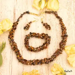 نیم ست سنگی ریز دست ساز