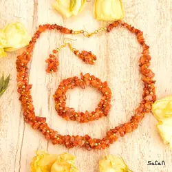 نیم ست سنگی ریز دست ساز