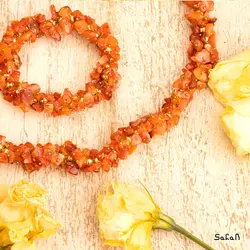 نیم ست سنگی ریز دست ساز