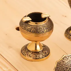 ست پذیرایی برنجی طلایی کد 258