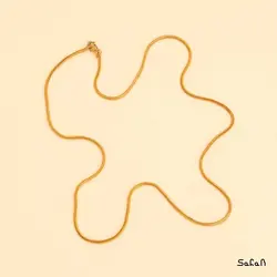 زنجیر هندی برنجی بافت