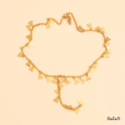 گردنبند هندی یک رج ساده