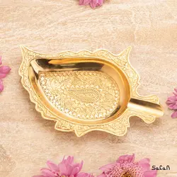 ست پذیرایی برنجی طلایی کد ۲۱۷