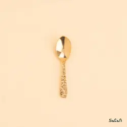 قاشق ادویه برنجی طلایی مدل آگرا