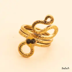 انگشتر هندی طلایی