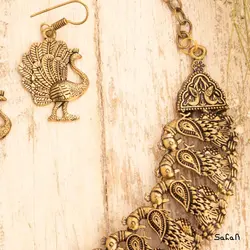 نیم ست هندی طاووس