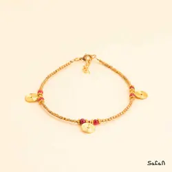 خلخال برنجی منجوق