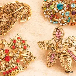 گل سینه برنجی هندی