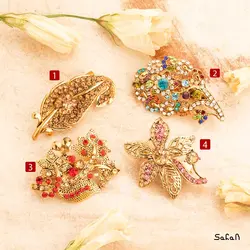 گل سینه برنجی هندی