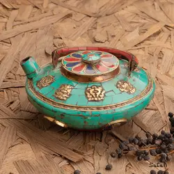 ست ظروف دکوری نپالی کد 188