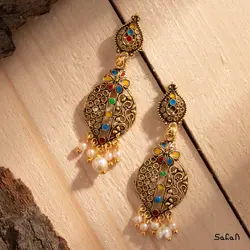 گوشواره طاووس مدل 2