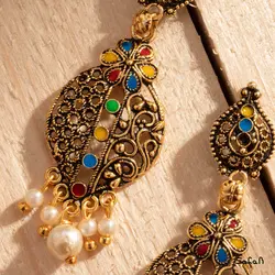 گوشواره طاووس مدل 2
