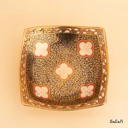 شیرینی خوری برنجی آنتیک مدل پوما