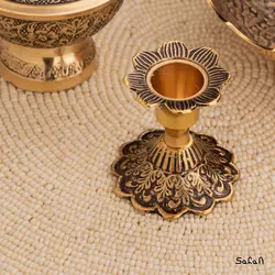 ست پذیرایی برنجی طلایی کد 065