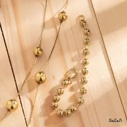 ست گردنبند و دستبند گوی