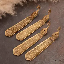 عود سوز برنجی طلایی