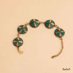 دستبند نپالی کوچک دایره مدل 2