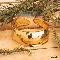نیم ست طوق و دستبند هندی طلایی