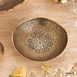 ست پذیرایی برنجی طلایی کد 157