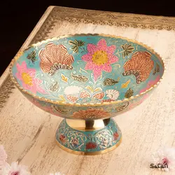 ست پذیرایی برنجی میناکاری کد 206