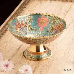 ست پذیرایی برنجی میناکاری کد 206