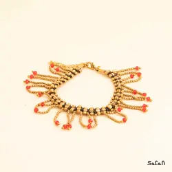 پابند برنجی بافت منجوق