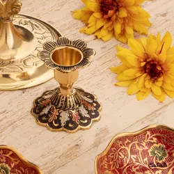 ست هفت سین برنجی میناکاری کد 093