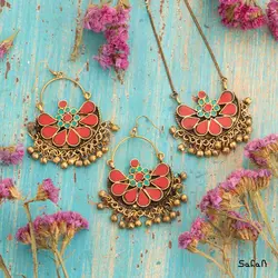 نیم ست هندی سنگی مدل نپالی