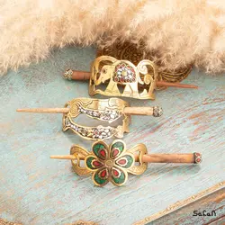 گل سر برنجی هندی