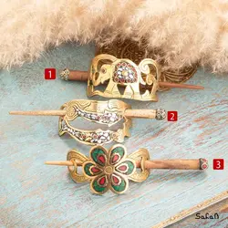 گل سر برنجی هندی