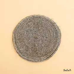 زیر لیوانی منجوق هندی ست 6 عددی