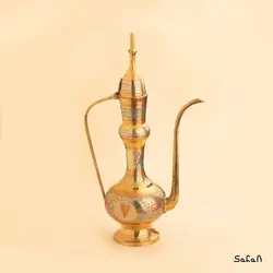 گلاب پاش برنجی طلایی